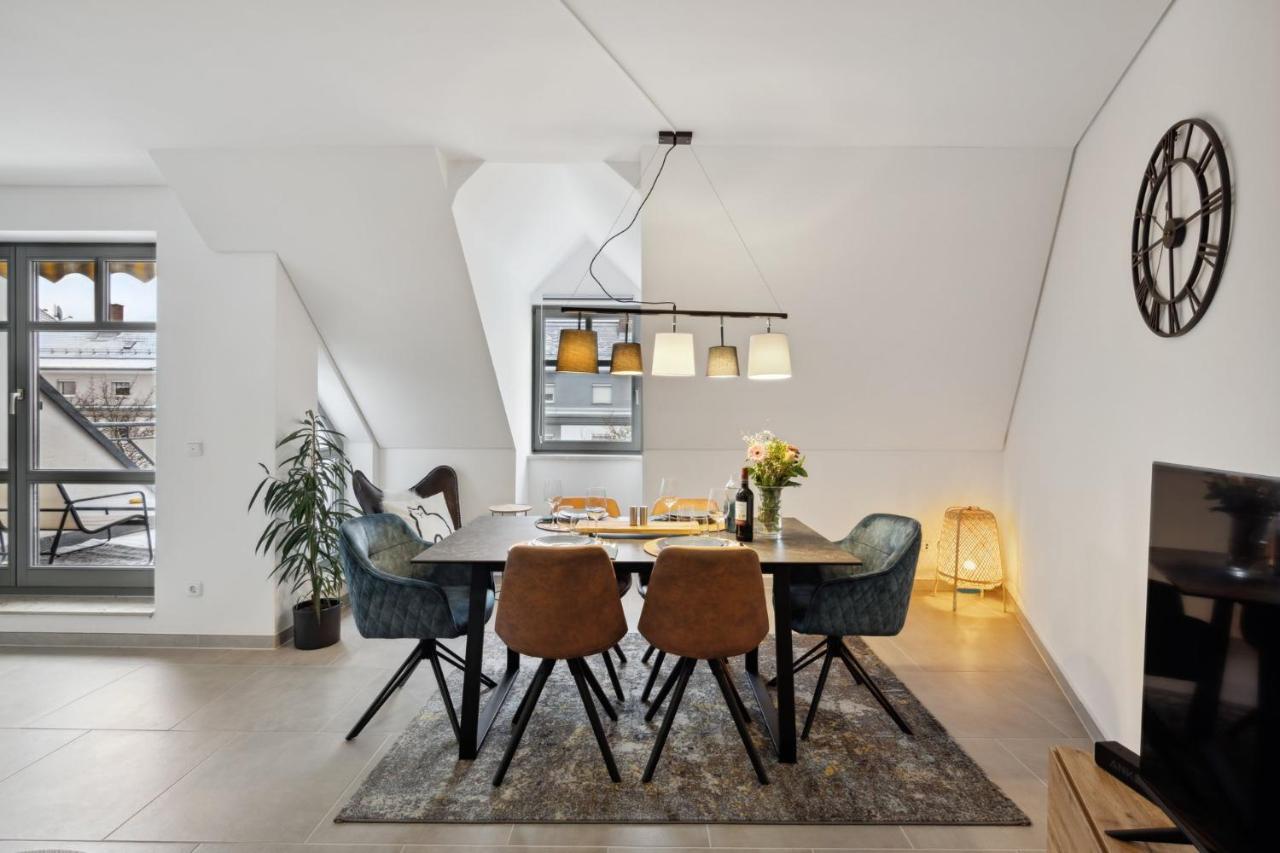 Smooth Living Apartments Augsburg Lechhausen - Free Parking Eksteriør bilde